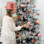 36 Pcs Christmas Ornaments, MOYEE Shatterproof Plastic Christmas Ornaments for Tree - Candy Cane Christmas, alternate view 6