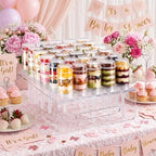 36 Pcs Push Cake Pop Containers and 1 Pcs 30 Hole Cake Pop Stand in 30 Hole, alternate view 5