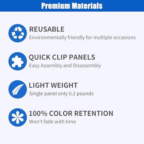 36 Pcs Silver Shimmer Wall Backdrop Panels for Party Decoration, alternate view 6