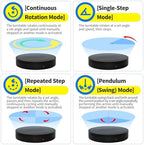 360 Rotating Platform,13.8Inch/35cm Remote Motorized Turntable,400lbs Capacity Motorized Rotating Display Stand, alternate