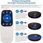 360 Rotating Platform,13.8Inch/35cm Remote Motorized Turntable,400lbs Capacity Motorized Rotating Display Stand, alternate