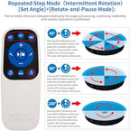 360 Rotating Platform,13.8Inch/35cm Remote Motorized Turntable,400lbs Capacity Motorized Rotating Display Stand, alternate