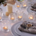 36Pcs Votive Candle Holders, Clear Tea Light Holders for Wedding in Clear, alternate view 5
