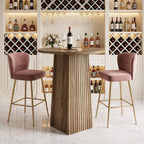 39.37" H Round Bar Table