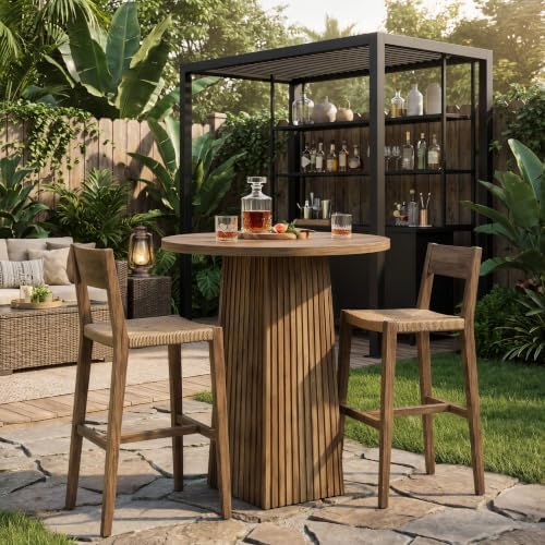 39.37" H Round Bar Table, alternate view 5