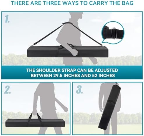 39" Long Tripod Carrying Bag for Speaker Light Mic/Microphone Stands, alternate view 6