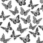 3D Butterfly Wall Decor 48 Pcs Black Butterfly Decoration Sticker