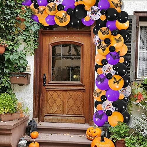 3D Butterfly Wall Decor 48 Pcs Black Butterfly Decoration Sticker, alternate view 5