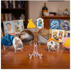 3inch Clear Plastic Easels or Stand/Plate Holders to Display Pictures or Other Items at Weddings, Home, alternate view 6