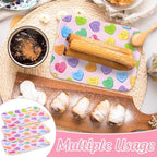 3Pcs 13 x 10 Inch Valentine's Day Serving Trays Candy Conversation Heart Platter Sweet Love Serving Dishes for, alternate