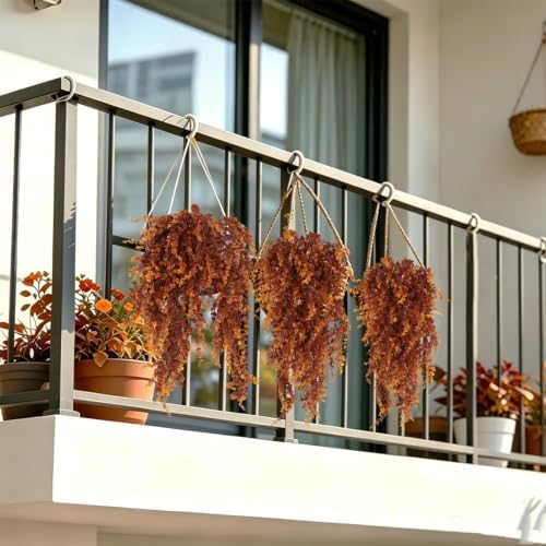 3Pcs 31.5" Artificial Monkey Hanging Plants Fake Hanging Vine Plant, alternate view 7