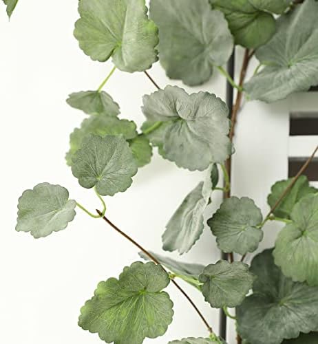3Pcs Artificial Begonia Leaves Vine, Fake Hanging Ivy Garland, alternate view 6