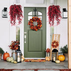 3Pcs Artificial Fall Hanging Monkey Plants Faux Draping Greenery, alternate view 7