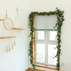 3Pcs Artificial Greenery Ivy Vines Kit, 6.5FT Odorless Silk Ivy Garland, Green Leaves Fake Hanging Plants, for, alternate