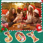 3PCS Bamboo Christmas Decorations Letters Charcuterie Board Box-(with 14 Balloons and Bow) Joy Charcuterie, alternate view 6