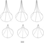 3PCS Centerpiece Stands Wedding Flower Stand, Floral Centerpiece(Silver) in Silver, alternate view 7