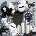 3pcs Cylinder Pedestal Covers for Birthday Party Decor, Silver in Sliver, alternate view 3