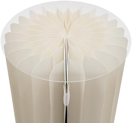 3PCS Different Height Foldable PVC Cardboard Centerpiece Display Stand in Milky White, alternate view 6