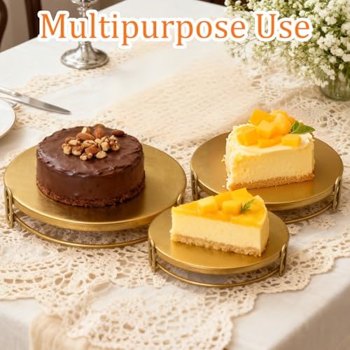 3Pcs Metal Cake Stand 8/10/12 Inches Dessert Stands Cupcake Display Stands Dessert Table Decoration Dessert, alternate view 4