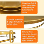 3Pcs Metal Cake Stand 8/10/12 Inches Dessert Stands Cupcake Display Stands Dessert Table Decoration Dessert, alternate view 5
