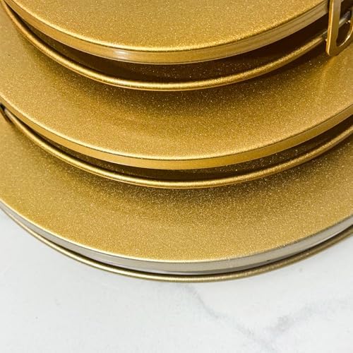 3Pcs Metal Cake Stand 8/10/12 Inches Dessert Stands Cupcake Display Stands Dessert Table Decoration Dessert, alternate view 7