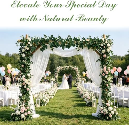 3Strands 6.9FT Artificial Ivy Garland, Realistic Fake Ivy Vine, alternate view 5
