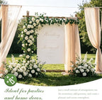 3Strands 6.9FT Artificial Ivy Garland, Realistic Fake Ivy Vine, alternate view 7