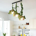 3Strands Artificial Vines Kit, 71" Silk Eucalyptus Ivy Garland Green Leaves Natural Odorless, Fake Greenery, alternate view 6