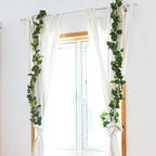 3Strands Artificial Vines Kit, 71" Silk Eucalyptus Ivy Garland Green Leaves Natural Odorless, Fake Greenery, alternate view 7