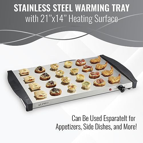 3x2.5 QT Food Warmers for Parties Buffet Servers and Warmers - Premium Catering Supplies Buffet Display, alternate view 3