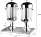 4.4Gallon Beverage Dispenser, Stainless Steel Drink Dispensers for Parties, alternate view 2