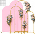 4,5,6FT Arch Backdrop Stand and Cover Set (Pink) in 4FT,5FT,6FT in Pink