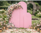 4,5,6FT Arch Backdrop Stand and Cover Set (Pink) in 4FT,5FT,6FT in Pink, alternate view 5