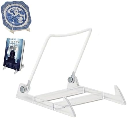 4.75" White Acrylic Display Stand Made in USA - 36 Pack in Acrylic White