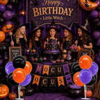 4 Black Purple Orange Balloon Stand Balloon Centerpieces for Table in 12 inches in Metallic Blue Silver, alternate view 5