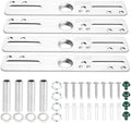 4" Ceiling Light Fixture Mounting Bracket Kit, 4Pcs Universal Lamp Crossbar Hardware Set for Chandelier & Wall