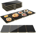 4-in-1 Detachable Electric Warming Tray, Expandable Buffet Server 33x15 Inch, 104-248°F with 24H Timer, Chafing