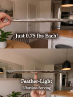 4-Pack 15.7" x 11.8" Silver Serving Trays for Party Set - Lightweight Oval Floral Engraved Silver Platter, alternate view 4