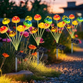 4 Pack 24 LED Solar Mushroom Lights for Outside Outdoor Decor in 4 Pack Mushroom Lights