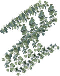 4 Pack Artificial Eucalyptus Garland Hanging Greenery Decor 6.9FT