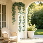 4 Pack Artificial Eucalyptus Garland Hanging Greenery Decor 6.9FT, alternate view 2