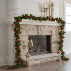 4 Pack Artificial Flower Garland, 5.6 FT Camellia Vine for Wedding Arch, alternate view 6