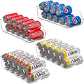 4-Pack Assorted Can Organizer for Refrigerator/Pantry