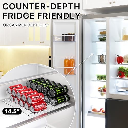 4-Pack Assorted Can Organizer for Refrigerator/Pantry, alternate view 4