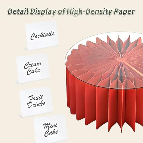 4 Pack Buffet Risers Food Risers for Buffet Table Acrylic Risers Display Stands Tall Cake Stands Cylinder Stands, alternate