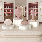 4 Pack Buffet Risers, Food Risers for Buffet Table, Reusable Foldable Display Risers for Party Catering Dessert, alternate