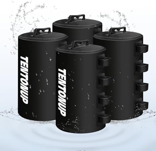 4 Pack Canopy Water Weight Bag, 220 LBS Water Tent Weights Set of 4 Leg Weights for Gazebo, Pop Up Canopy