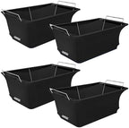 4-PACK Chafer Wind Guard, Chafing Dish Wind Guard, Chaffing Buffet Decorative Food Warmer, Flame Retardant