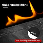 4-PACK Chafer Wind Guard, Chafing Dish Wind Guard, Chaffing Buffet Decorative Food Warmer, Flame Retardant, alternate view 3