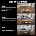 4 Pack Chafing Dishes for Buffet 8QT Chafing Dish Buffet Set, alternate view 6
